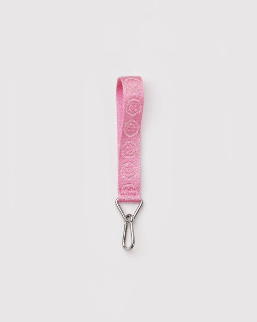 Logo Key Chain - Pink Happy