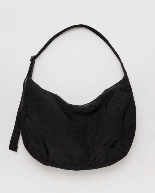 Large Crescent Bag - Black