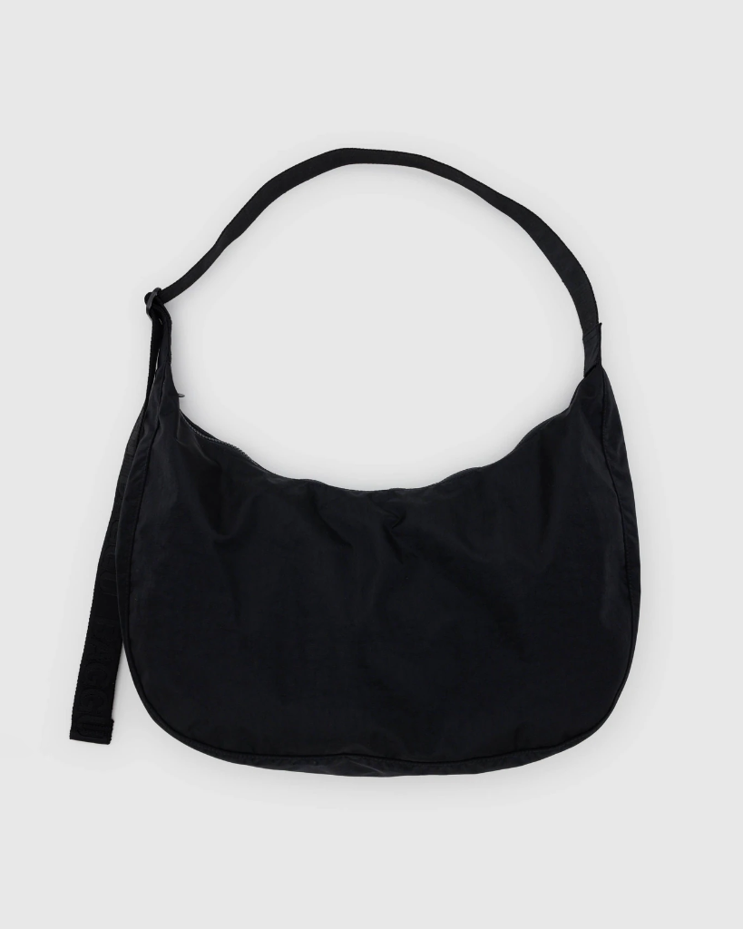 Large Crescent Bag - Black