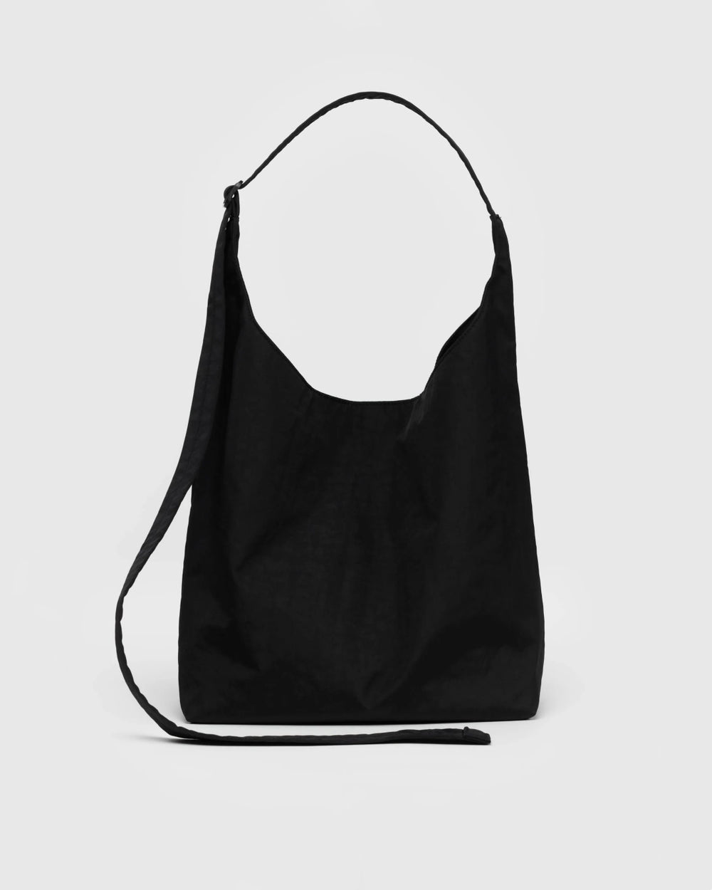 Large Nylon Sling Bag - Black