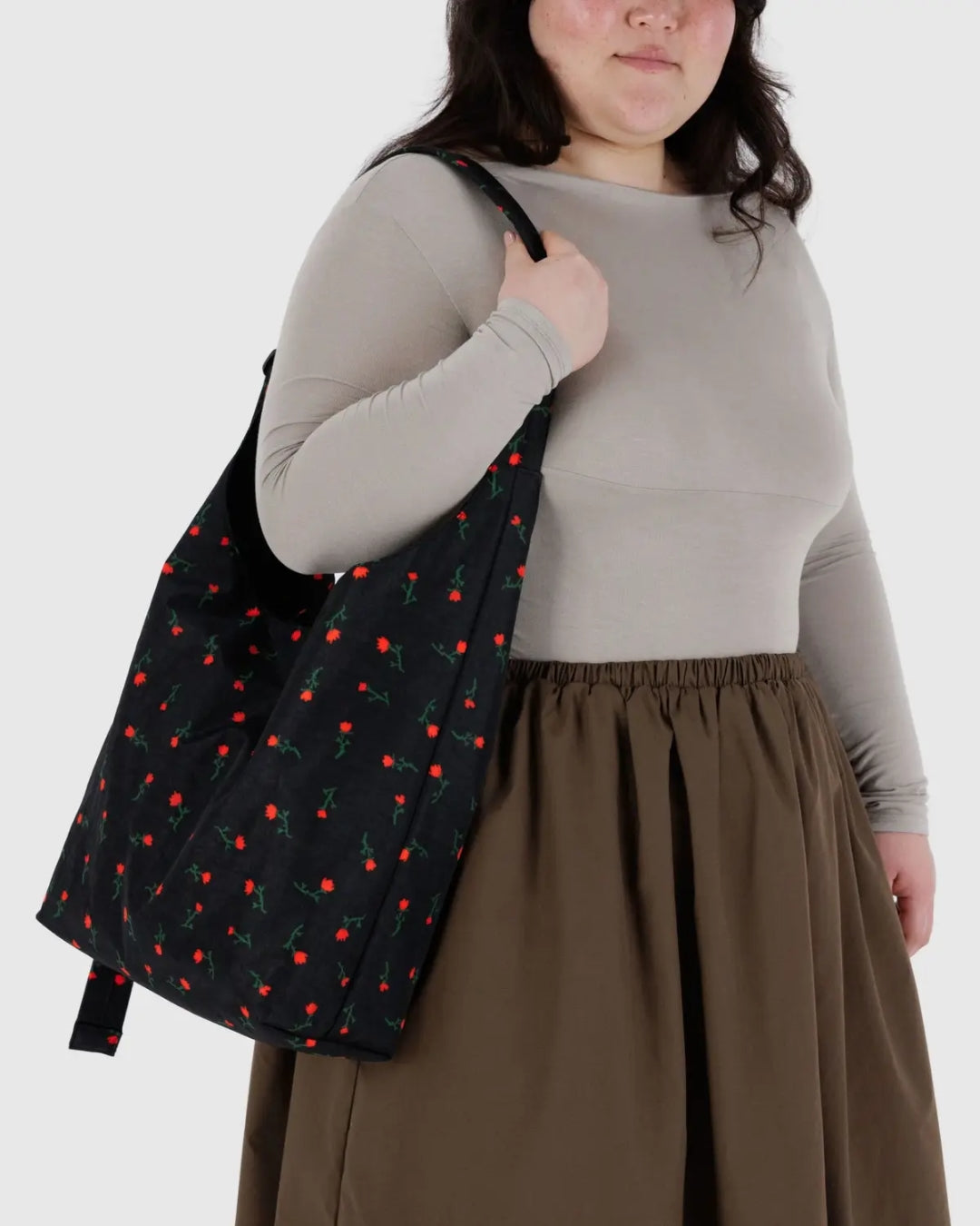 Large Nylon Sling Bag - Painted Wildflower