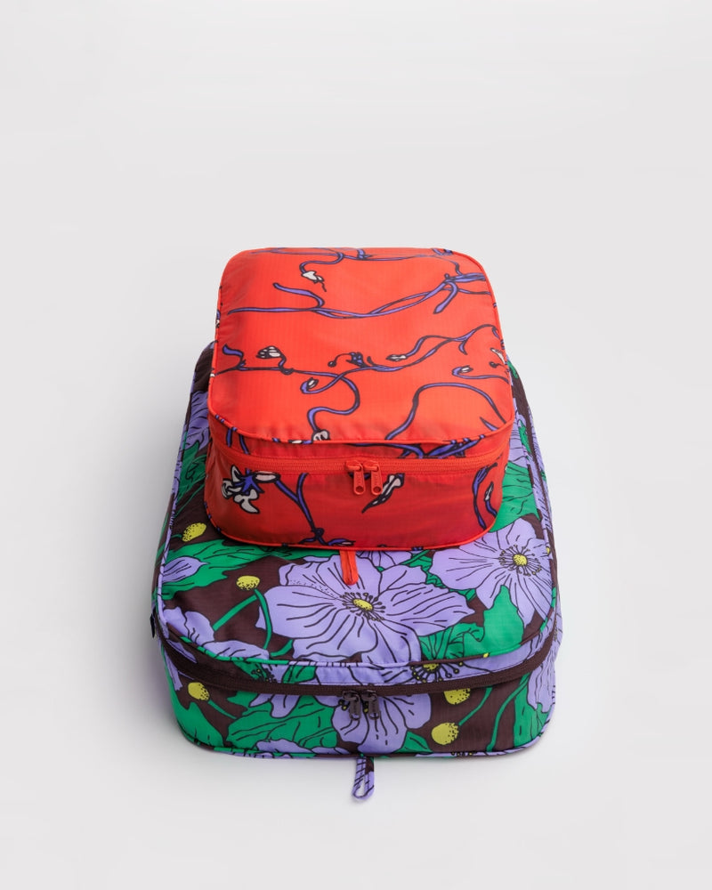 Large Packing Cube Set - Poppy Mix