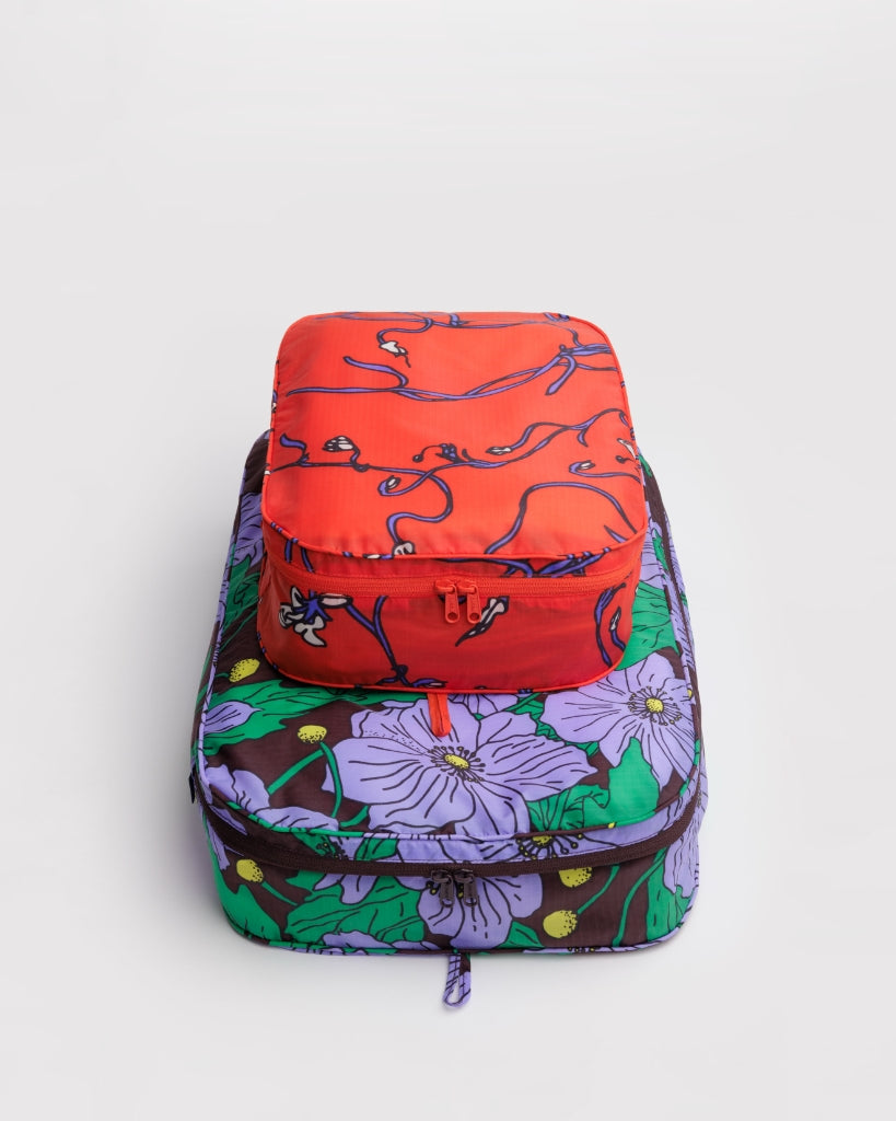 Large Packing Cube Set - Poppy Mix