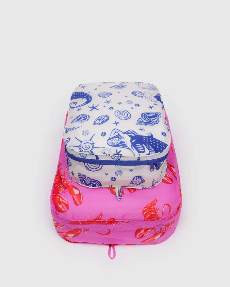 Large Packing Cube Set - Sea Creatures