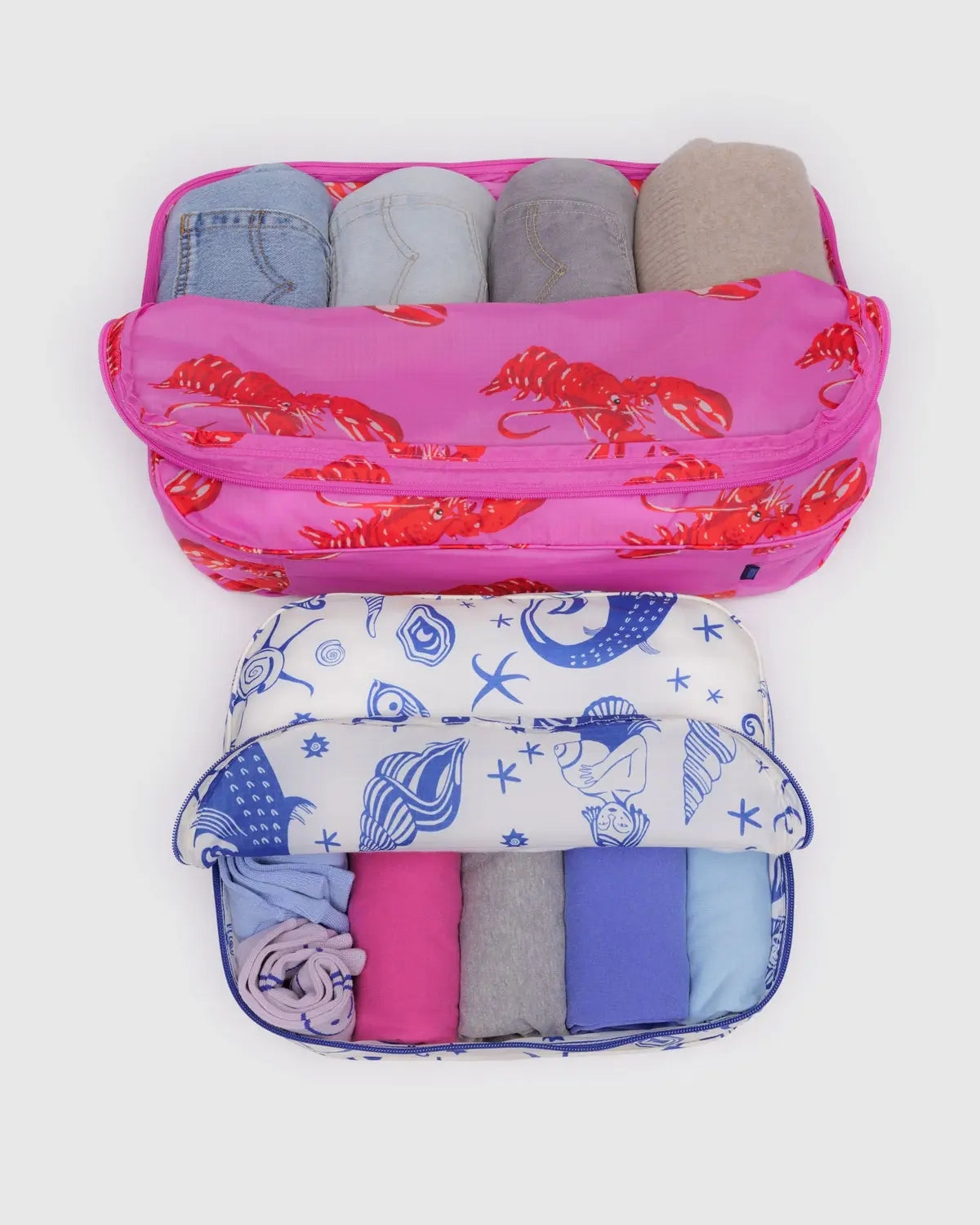 Large Packing Cube Set - Sea Creatures