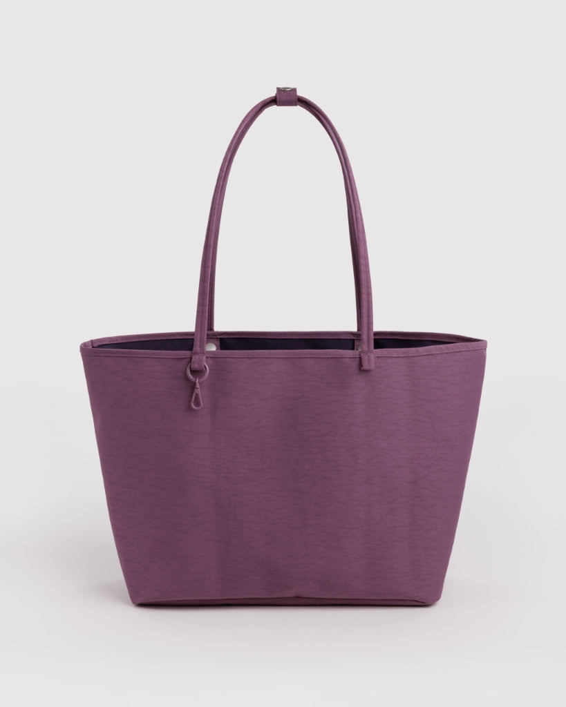 Large Nylon Reversible Tote - Wild Plum Mix