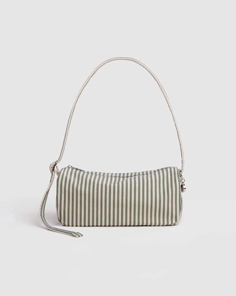 Nylon Loaf Bag - Sage Stripe [PRE ORDER]