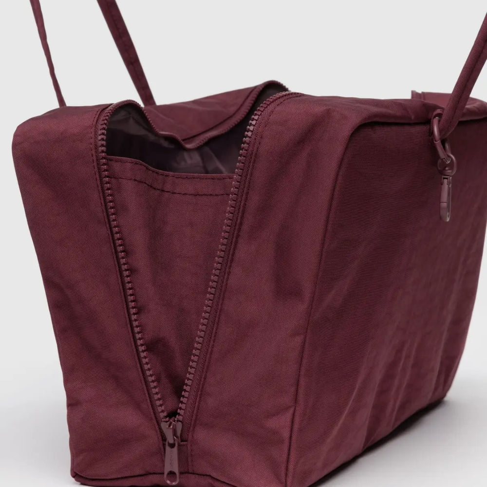 
                      
                        Medium Nylon Bowler Bag - Mahogany
                      
                    