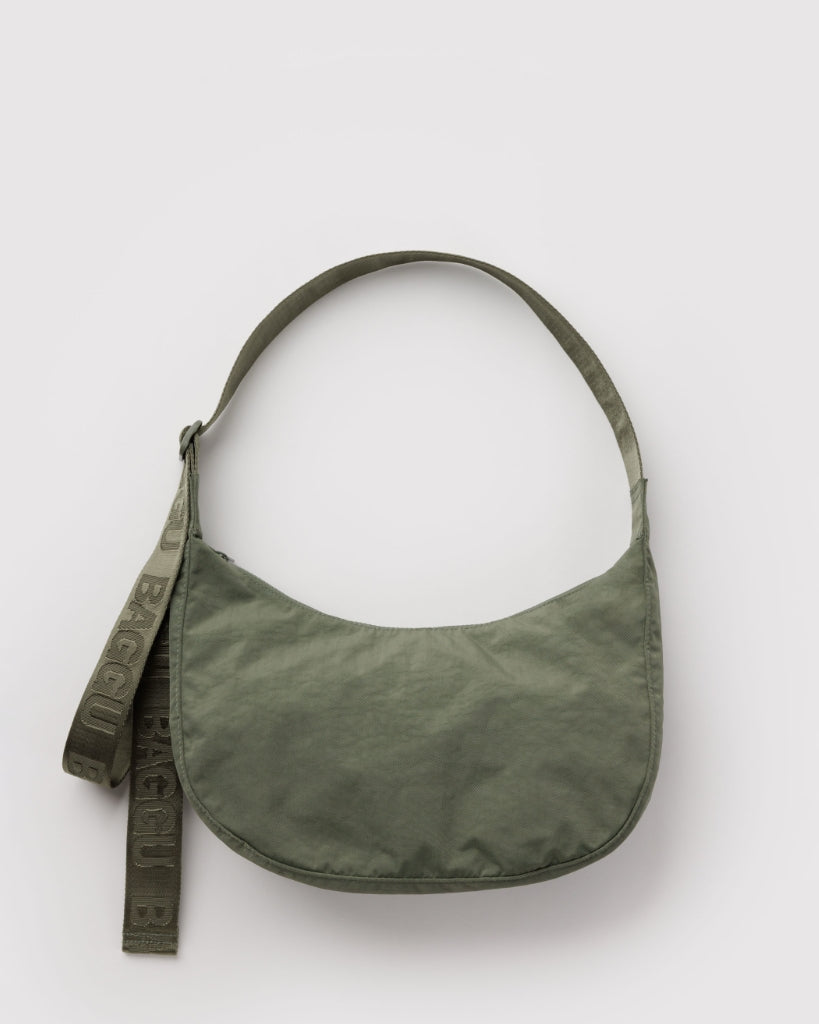 Medium Crescent Bag - Caper
