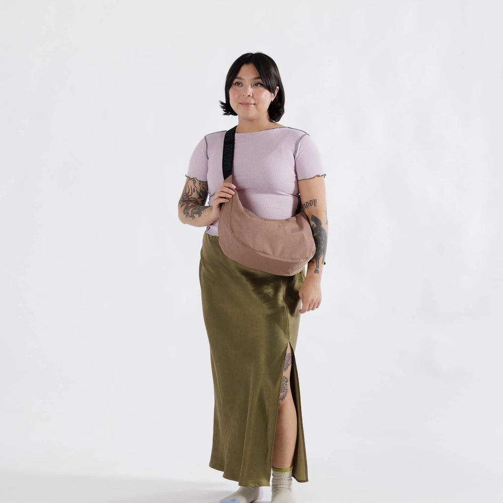 
                      
                        Medium Crescent Bag - Cocoa
                      
                    