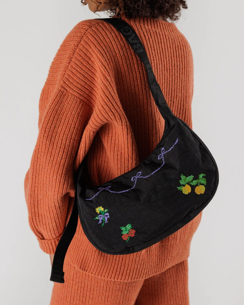 
                      
                        Medium Crescent Bag - Cross Stitch
                      
                    
