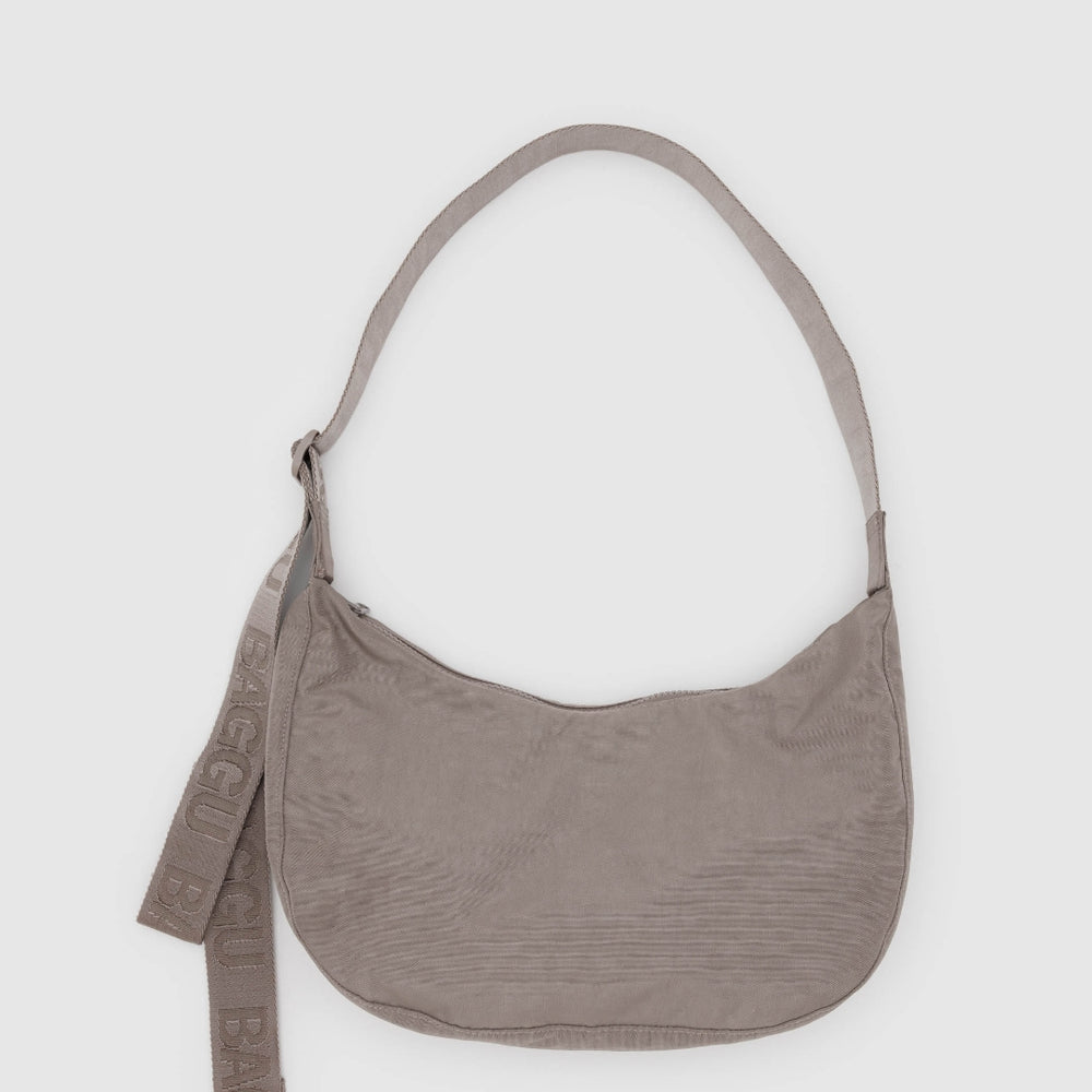 Medium Crescent Bag - Dove