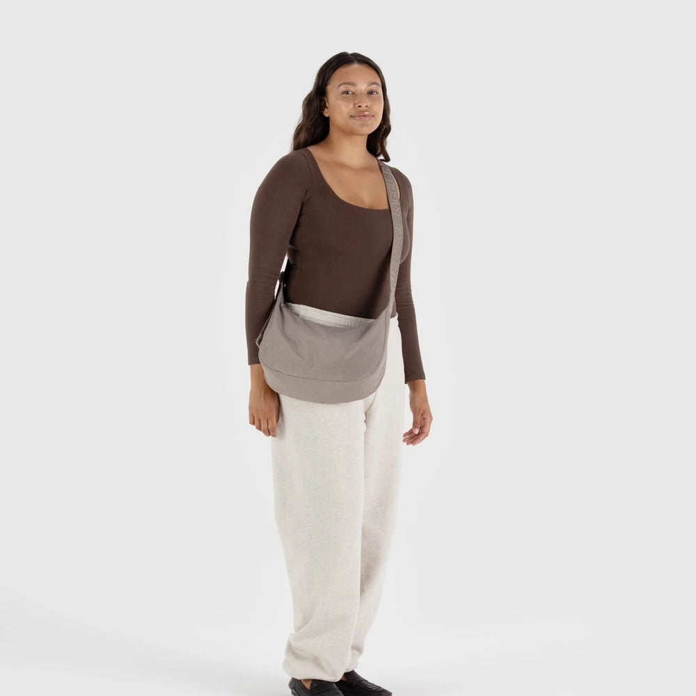 
                      
                        Medium Crescent Bag - Dove
                      
                    