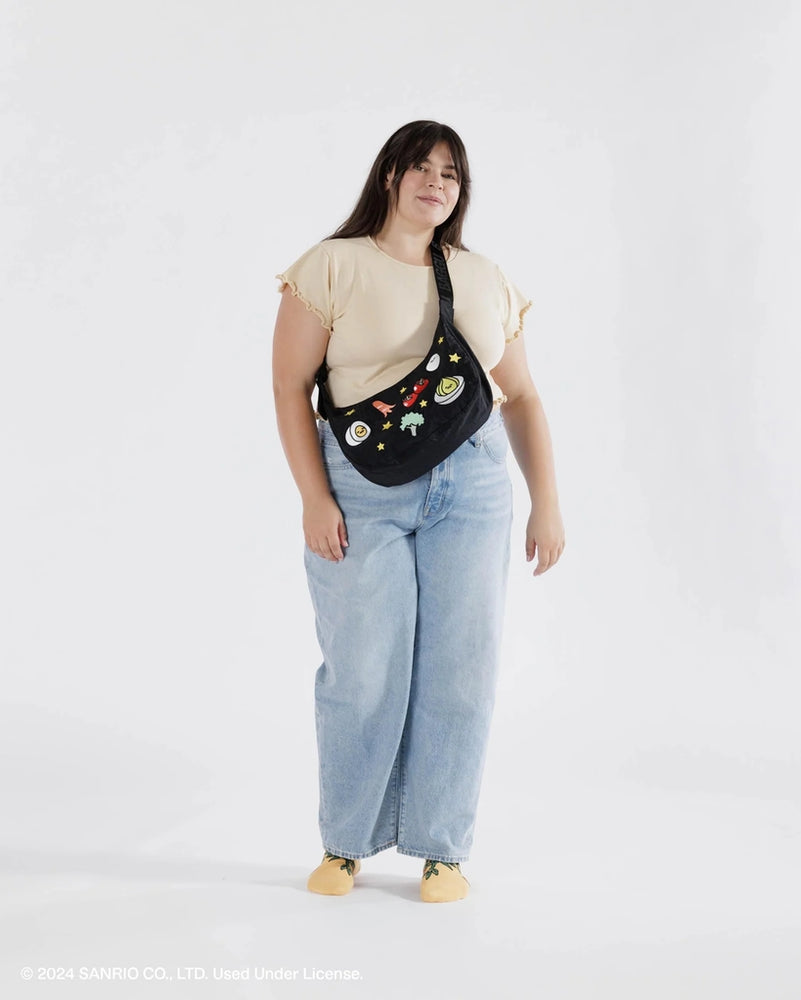 
                      
                        Medium Crescent Bag - Gudetama
                      
                    