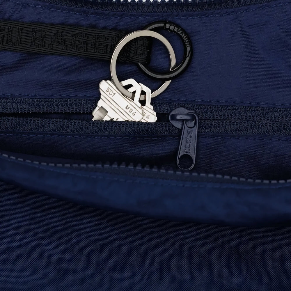 
                      
                        Medium Crescent Bag - Navy
                      
                    
