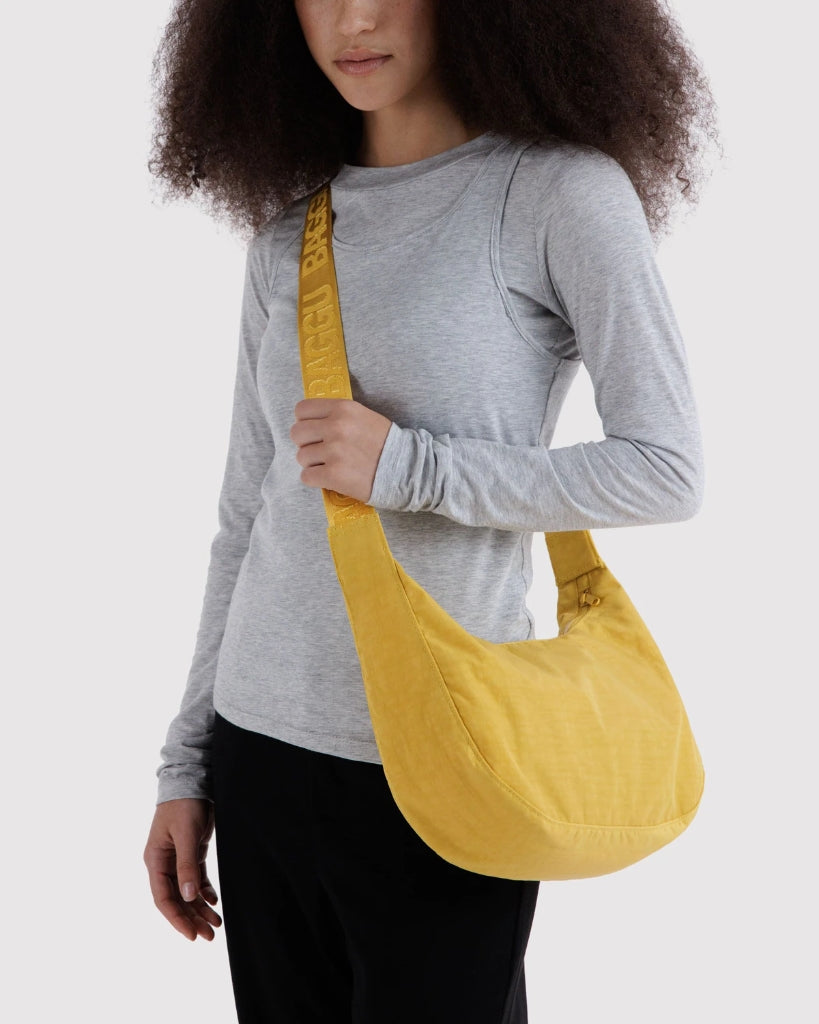 Medium Crescent Bag - Sunflower