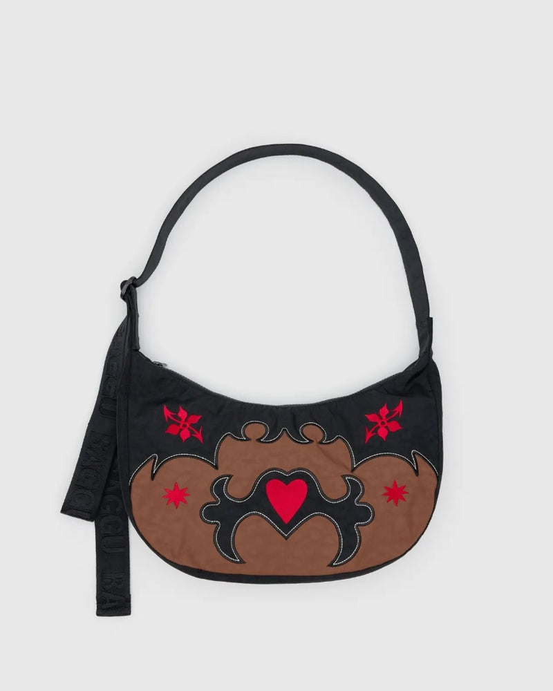 Medium Crescent Bag - Western Appliqué [PRE ORDER]