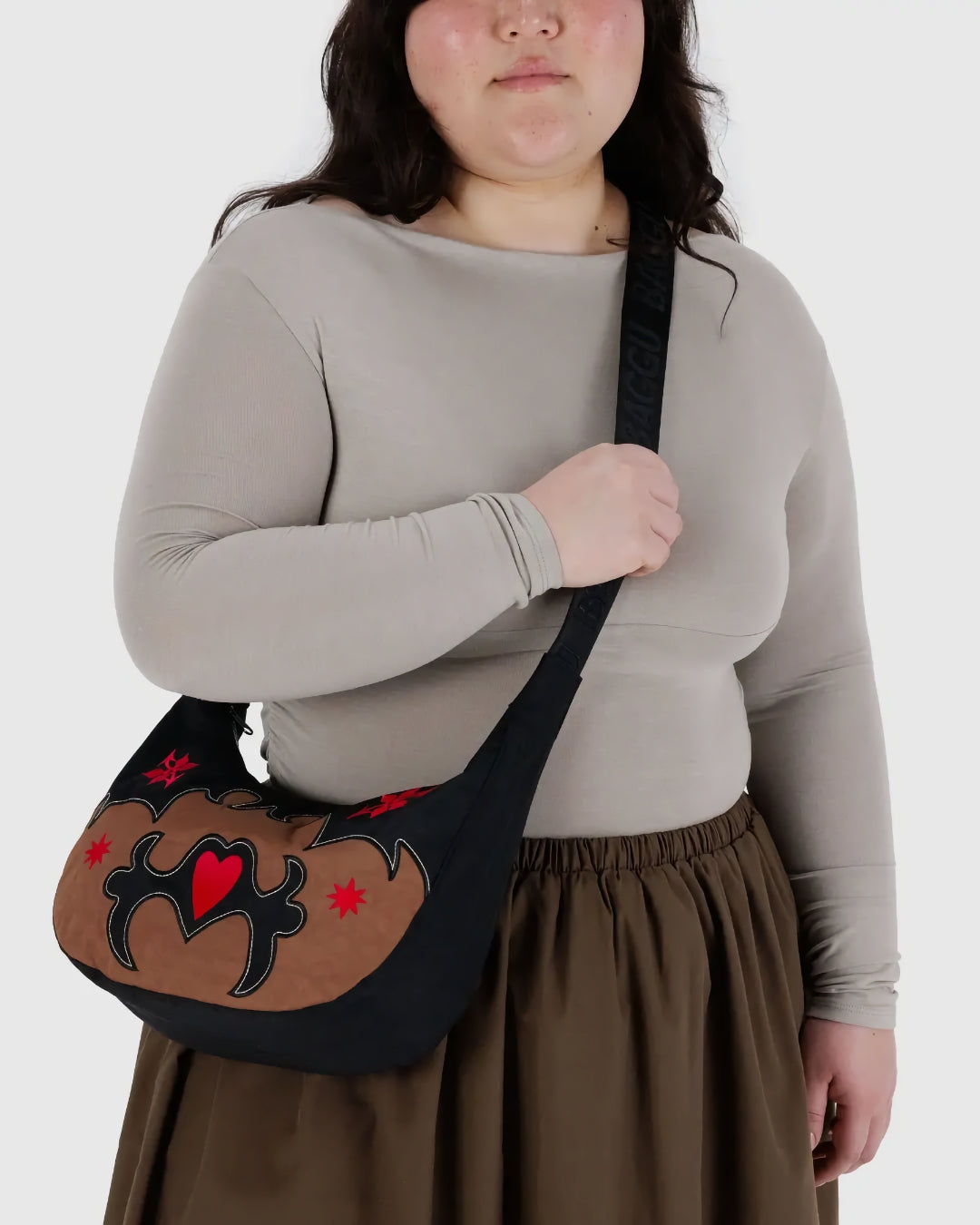 Medium Crescent Bag - Western Appliqué [PRE ORDER]