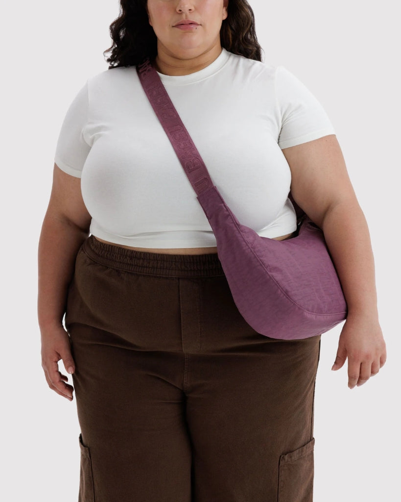 Medium Crescent Bag - Wild Plum