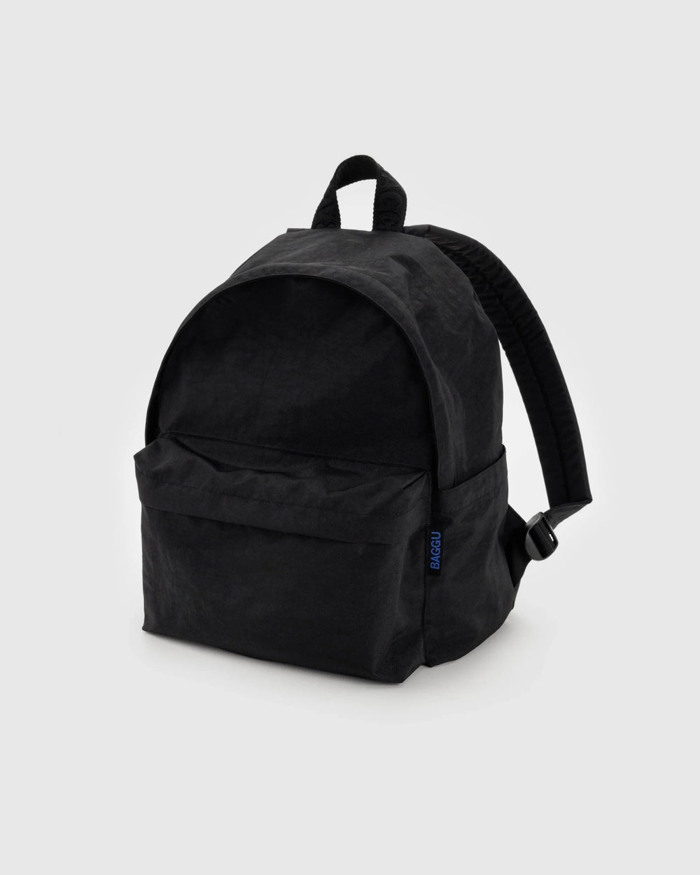 Medium Nylon Backpack - Black