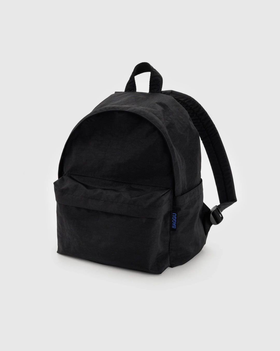 Medium Nylon Backpack - Black