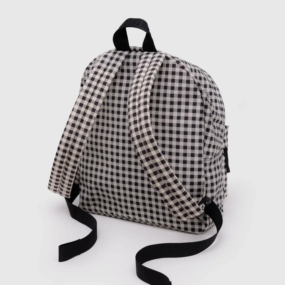 
                      
                        Medium Nylon Backpack - Black & White Gingham [PRE ORDER]
                      
                    