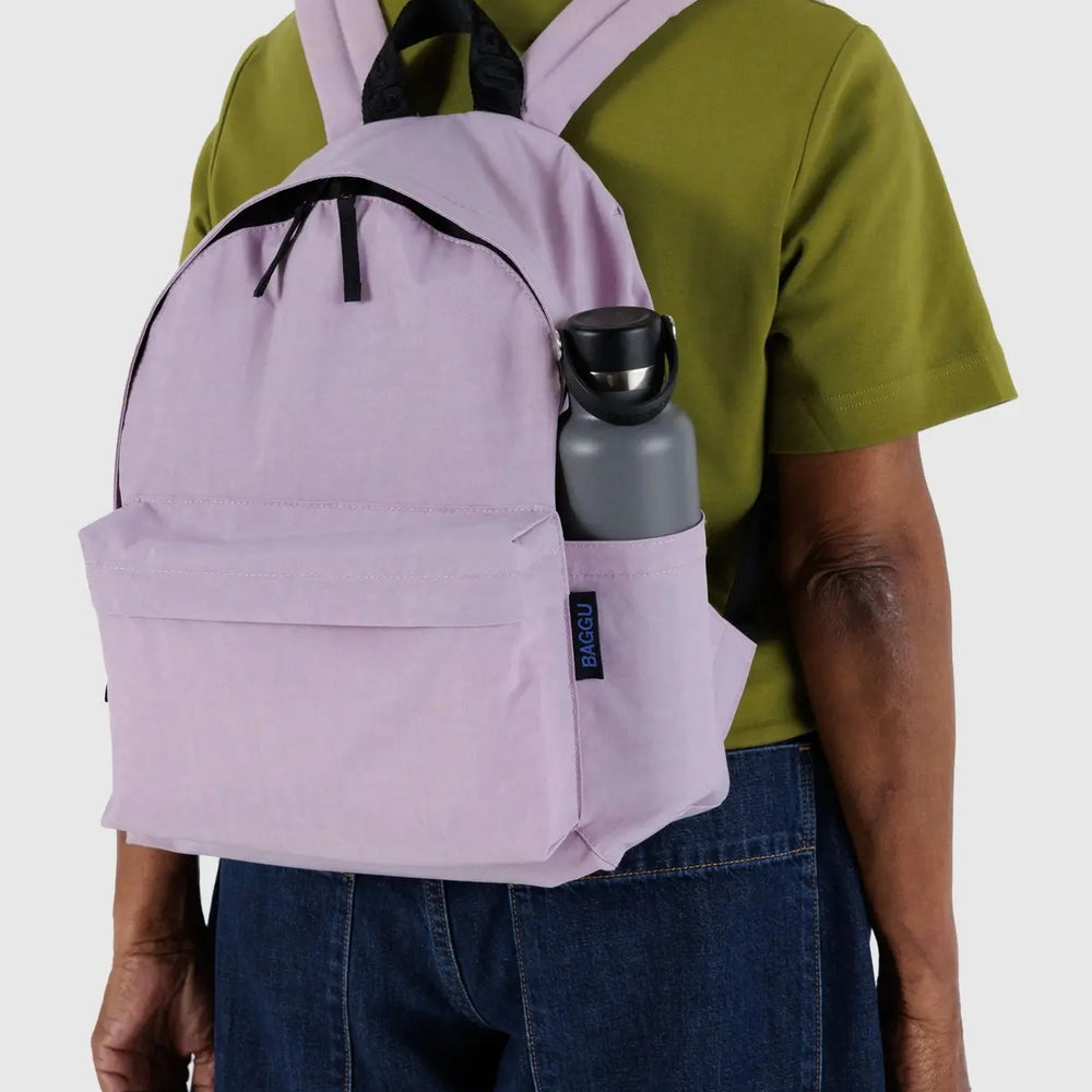 
                      
                        Medium Nylon Backpack - Dusty Pink [PRE ORDER]
                      
                    