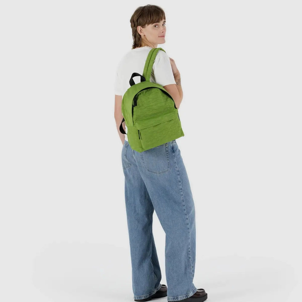 Medium Nylon Backpack - Green juice [PRE ORDER]