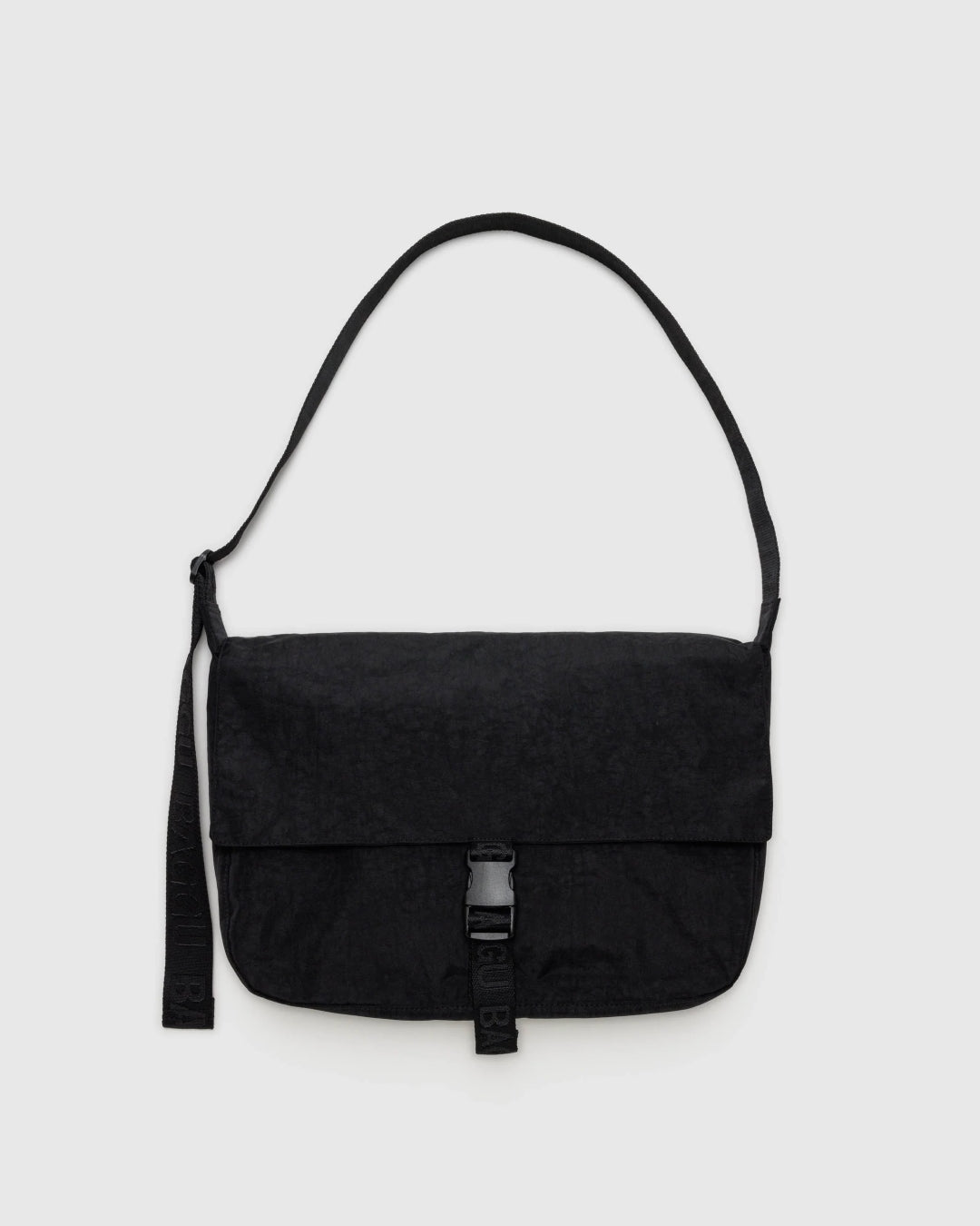 Nylon Messenger Bag - Black [PRE ORDER]
