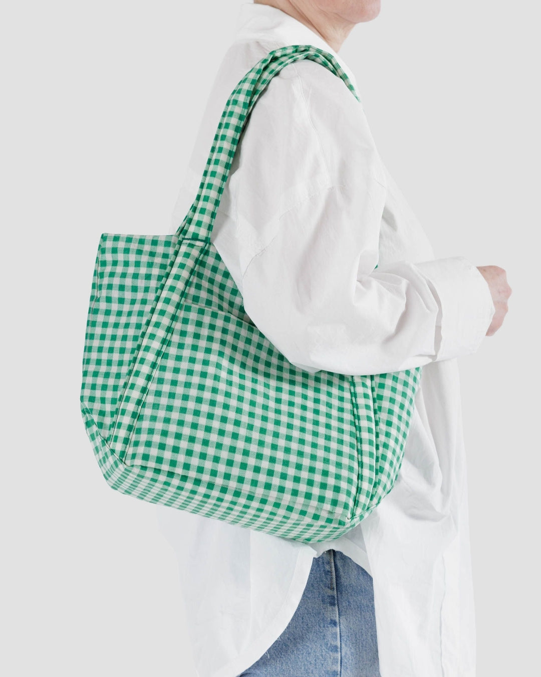 Cloud Bag Mini - Green Gingham [PRE ORDER]