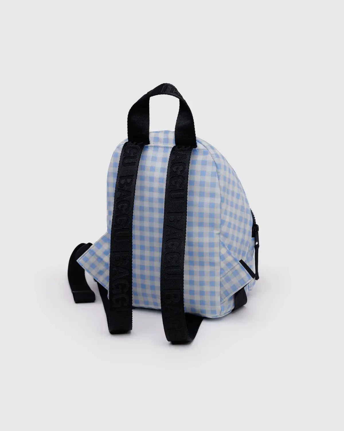 Mini Nylon Backpack - Light Blue Gingham [PRE ORDER]