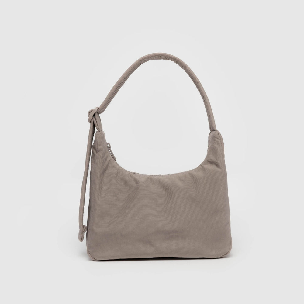 Mini Nylon Shoulder Bag - Dove