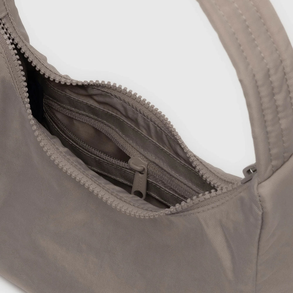 
                      
                        Mini Nylon Shoulder Bag - Dove
                      
                    