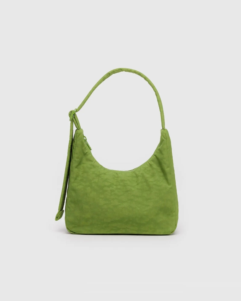 Mini Nylon Shoulder Bag - Green Juice