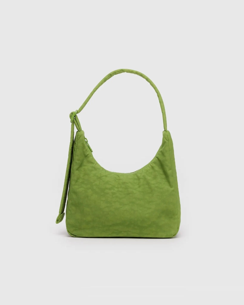 Mini Nylon Shoulder Bag - Green Juice