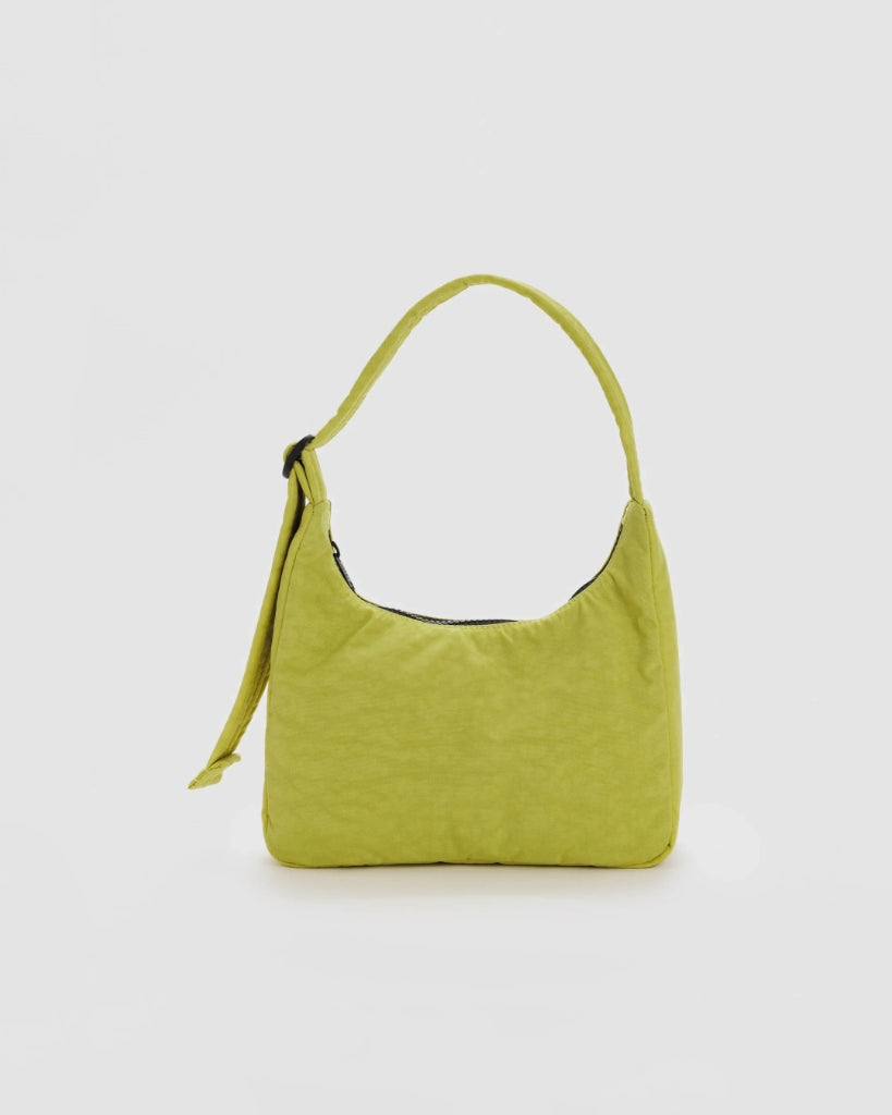 Mini Nylon Shoulder Bag - Lemongrass
