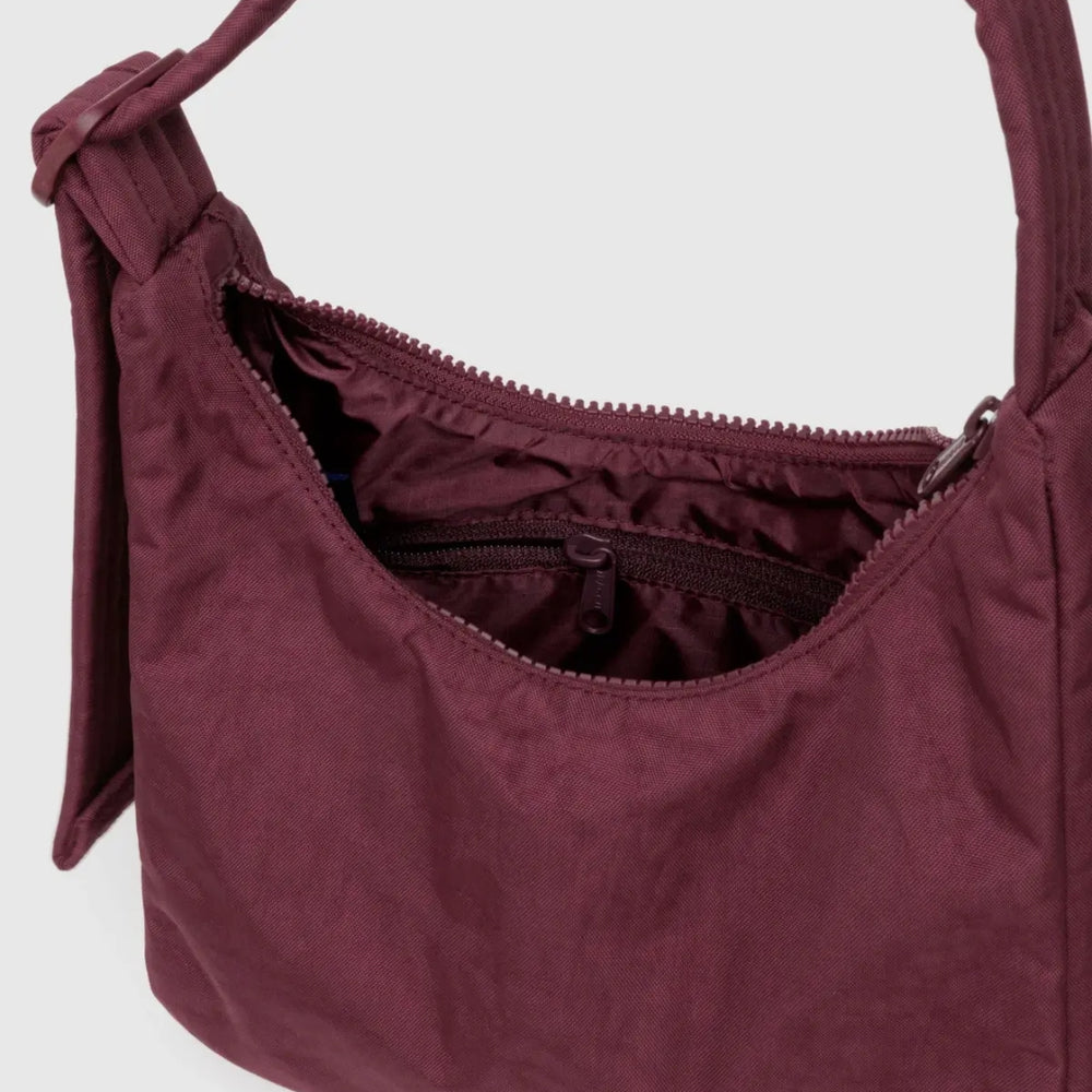 
                      
                        Mini Nylon Shoulder Bag - Mahogany
                      
                    