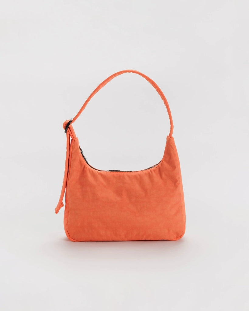 Mini Nylon Shoulder Bag - Nasturtium
