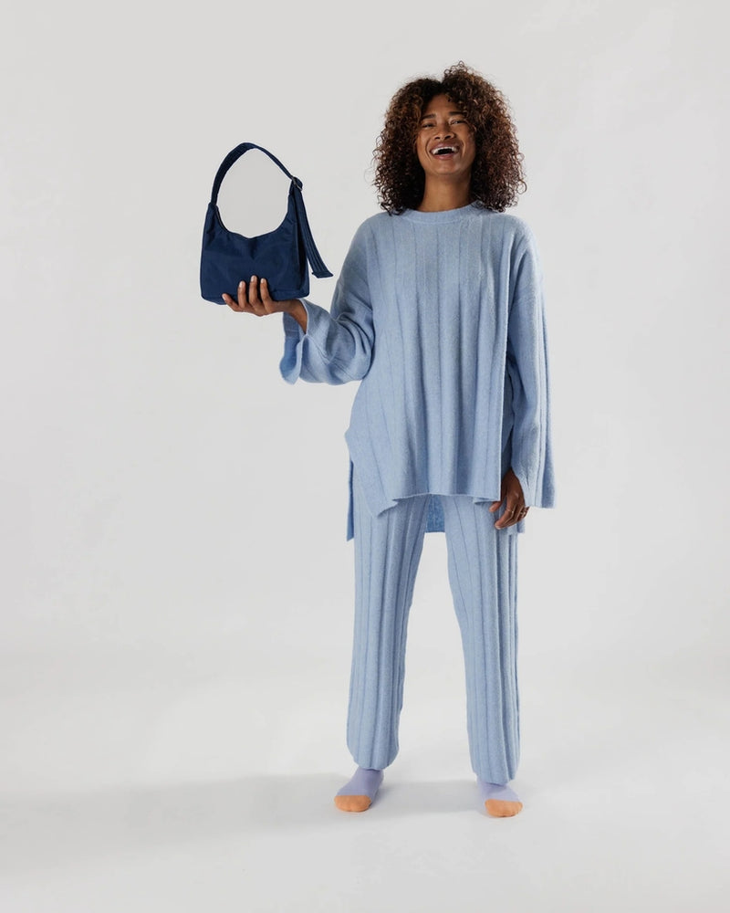 
                      
                        Mini Nylon Shoulder Bag - Navy
                      
                    