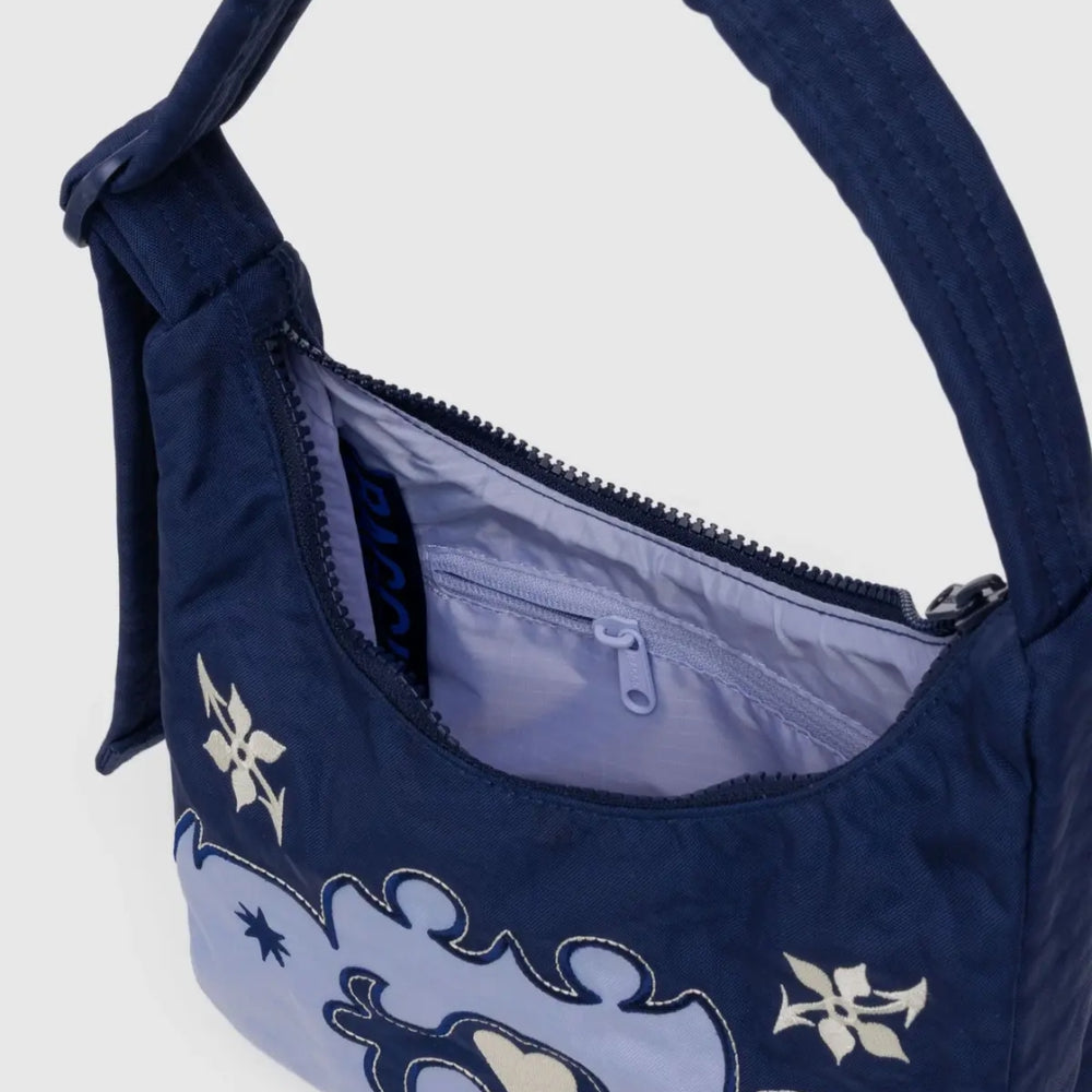 
                      
                        Mini Nylon Shoulder Bag - Western Appliqué [PRE ORDER]
                      
                    