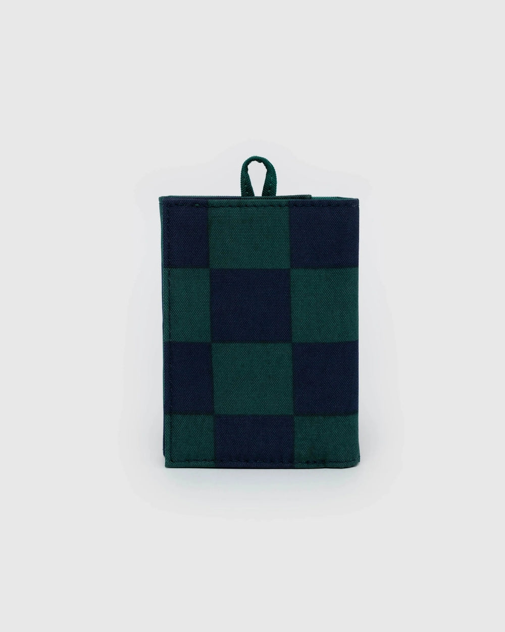 Snap Wallet - Green Navy Check [PRE ORDER]