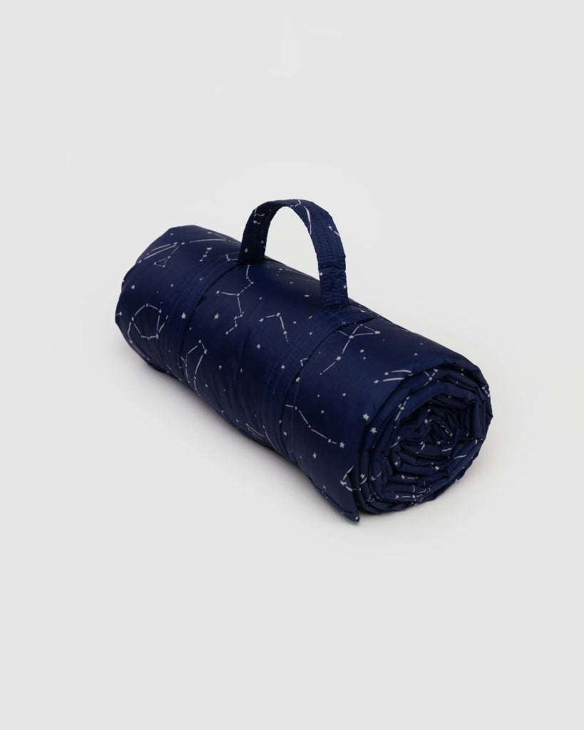 Puffy Picnic Blanket - Constellation Midnight