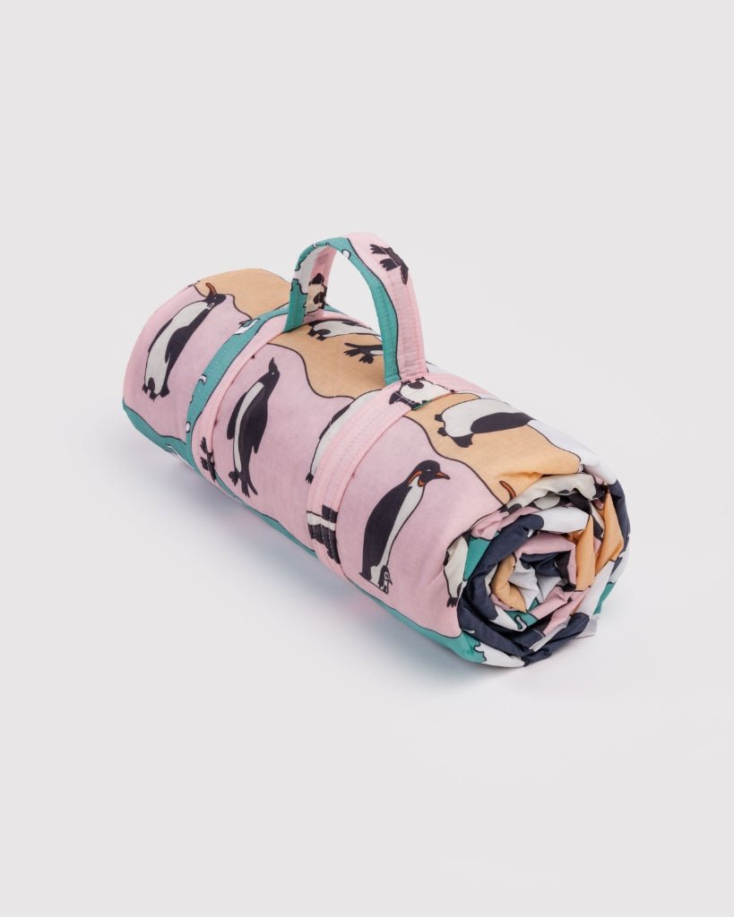 Puffy Picnic Blanket - Penguin