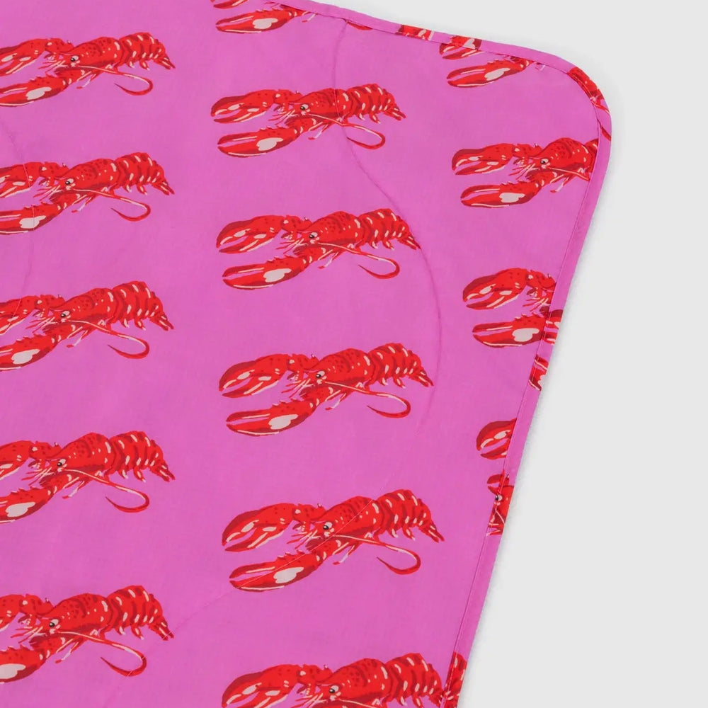 
                      
                        Puffy Picnic Blanket - Pink Lobster
                      
                    