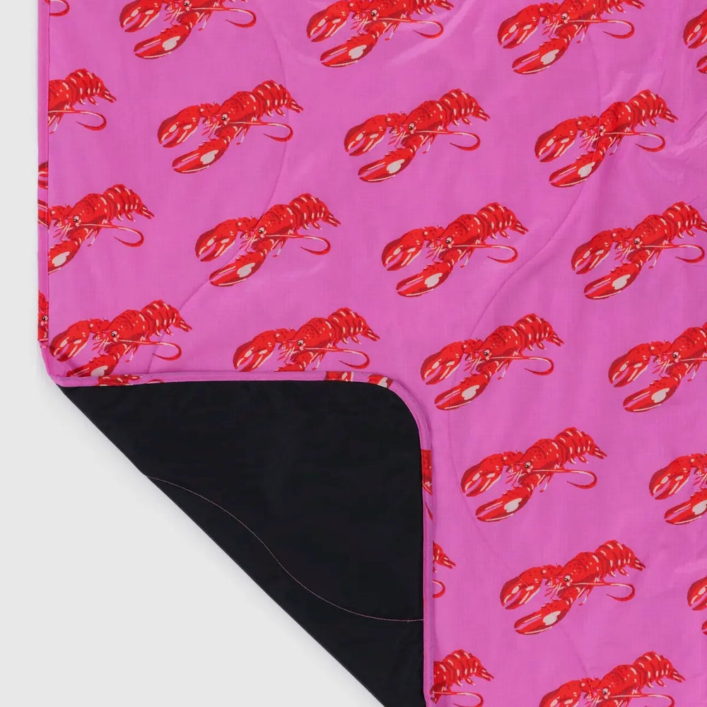 
                      
                        Puffy Picnic Blanket - Pink Lobster
                      
                    