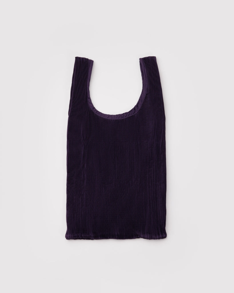 Pleated Reusable Bag - Fig