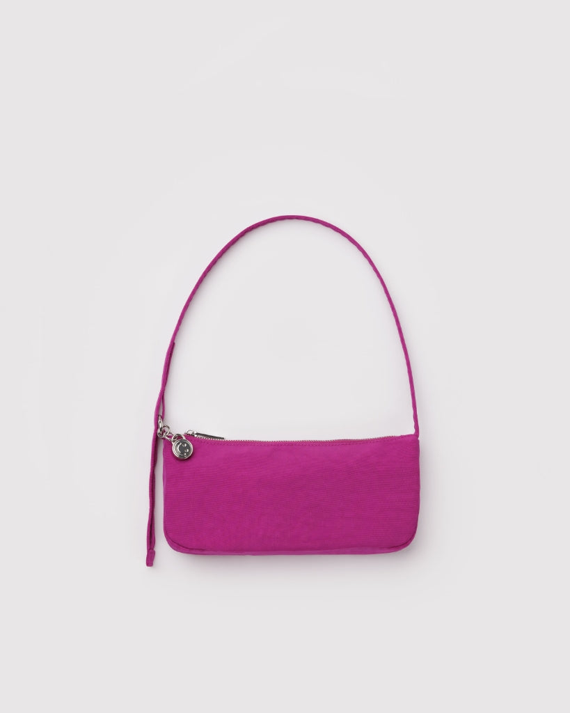 Nylon Pochette - Deep Fuchia