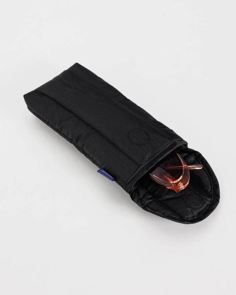 Puffy Glasses Case - Black