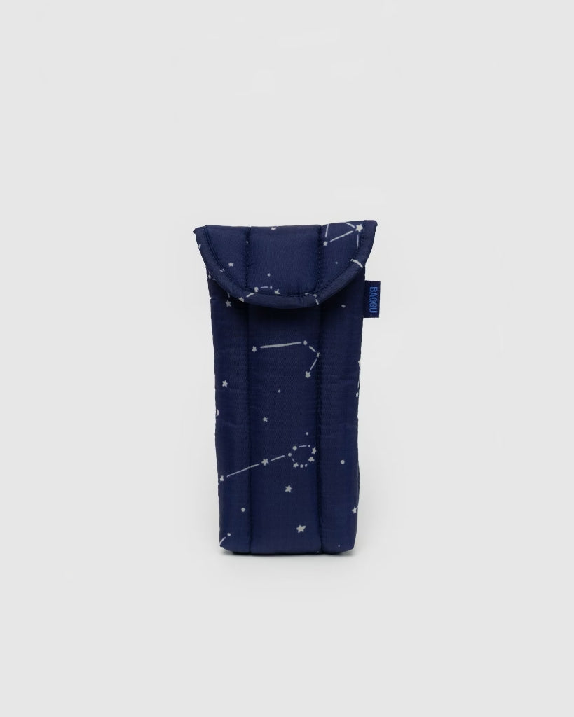 Puffy Glasses Case - Constellation Midnight