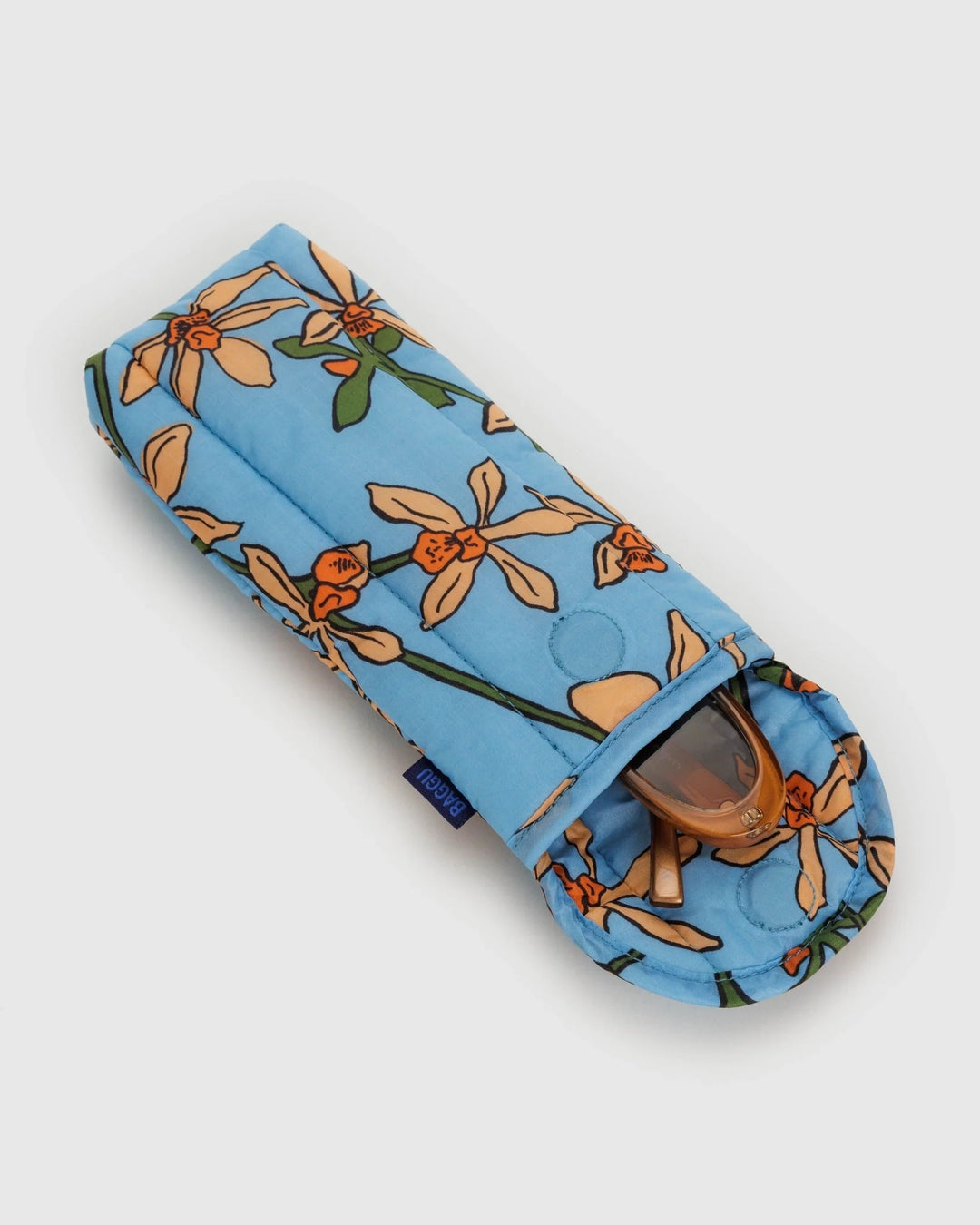 Puffy Glasses Case - Orchid